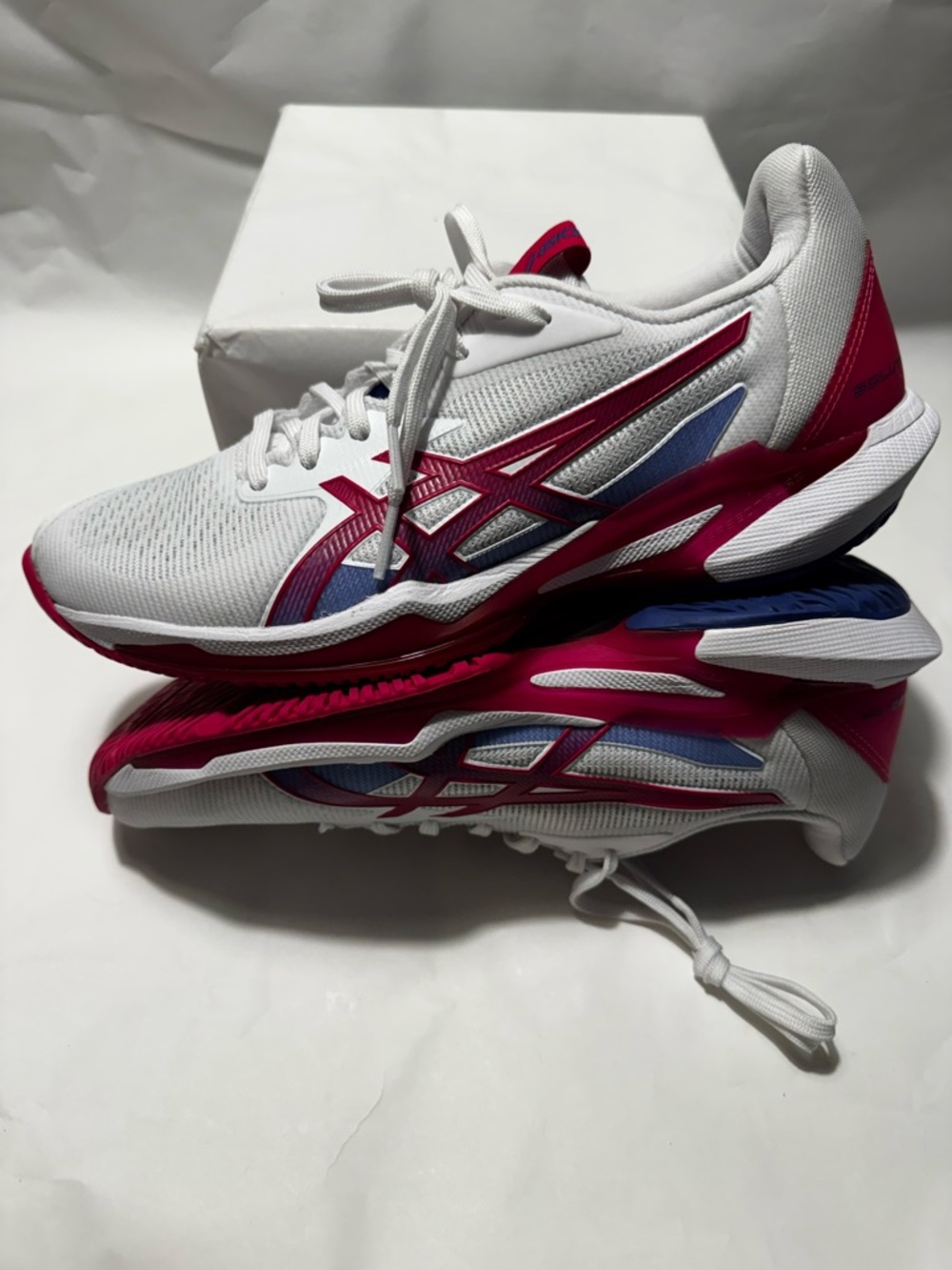 Asics Solution Speed FF 3 Womens Tennis Shoe  size 8.5 new/return